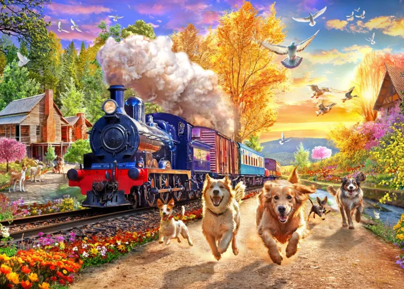 Following The Train