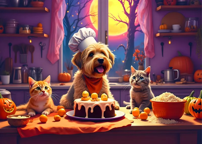 Baking for Halloween