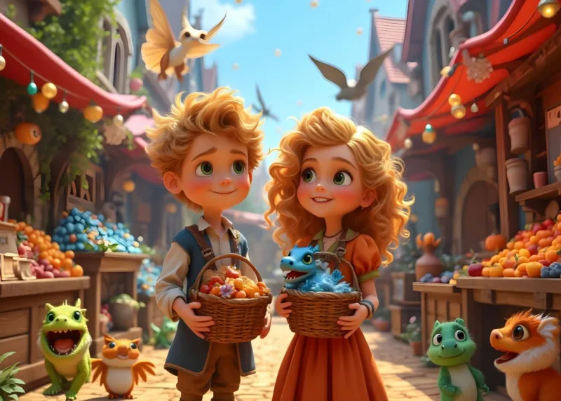 The Little Dragons Market