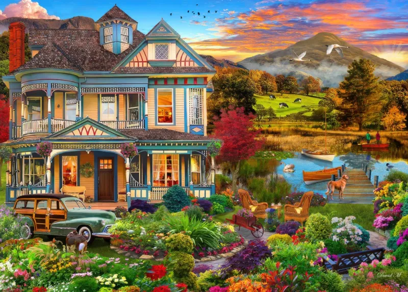 Garden Country Home