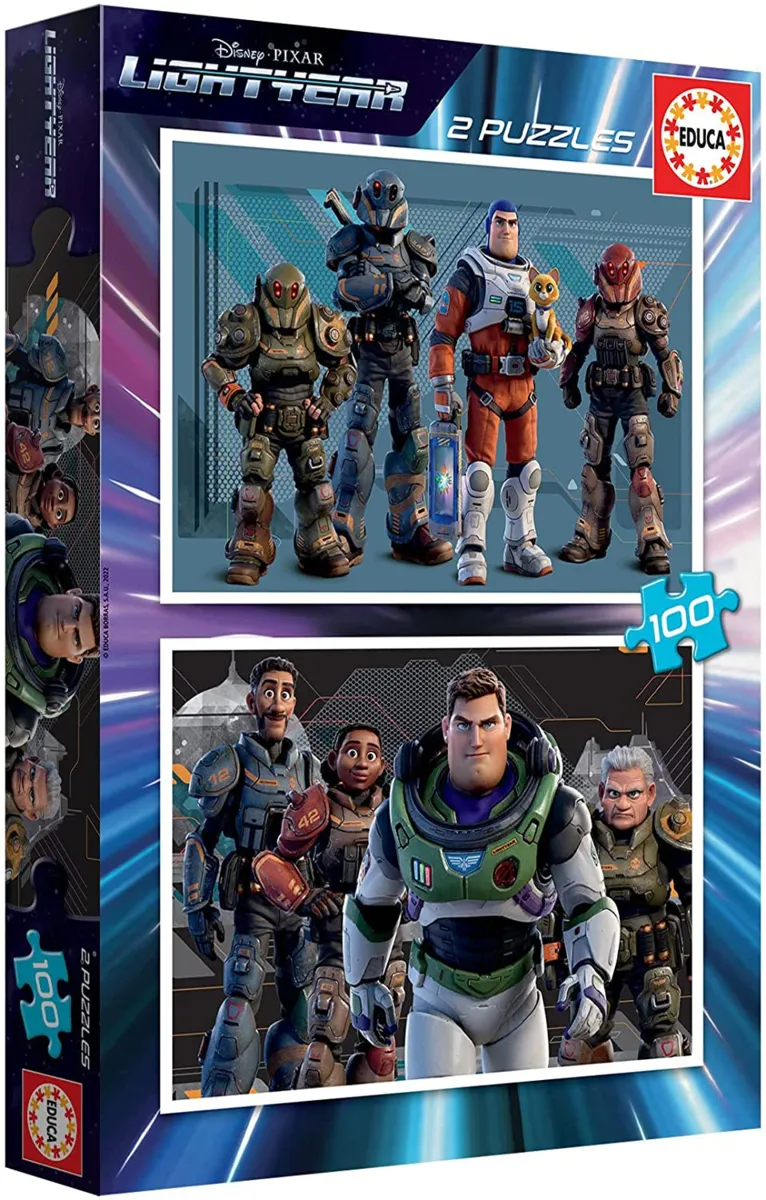 2 Puzzles - Disney Pixar - Buzz Lightyear