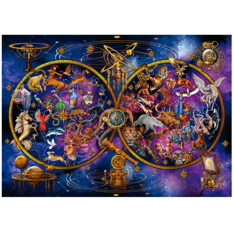 Neon Jigsaw Puzzle - Constellations