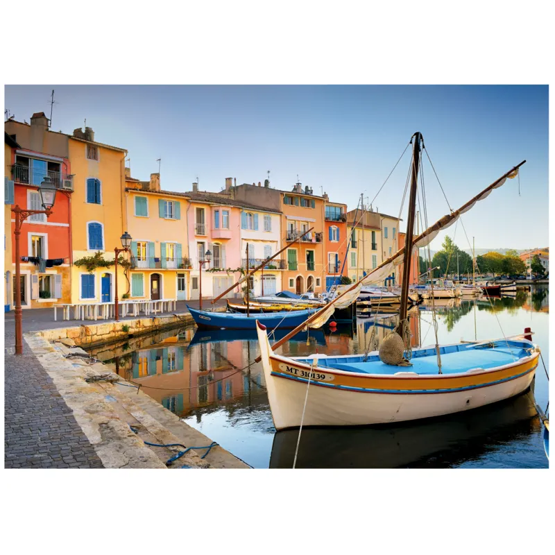 Harbour In Martigues. Provence