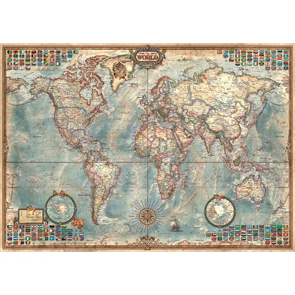 The World, Political Map
