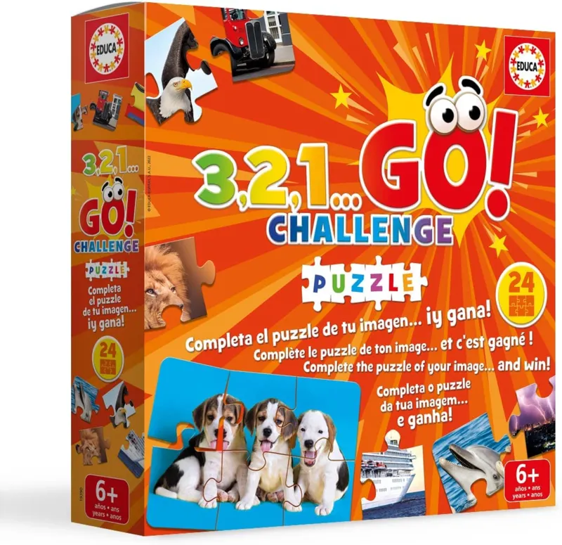 3,2,1 Go Challenge Puzzle