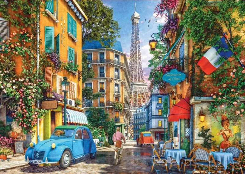 The old town of Paris