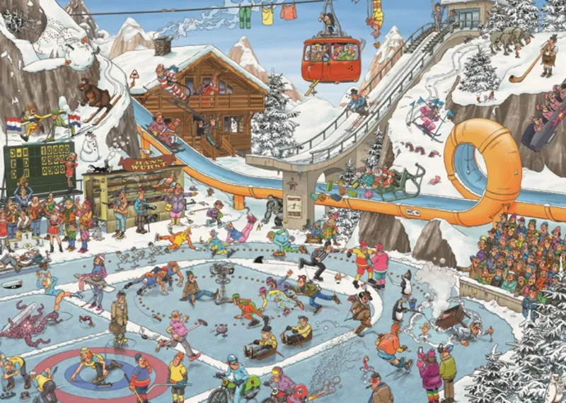 Jan Van Haasteren - The Winter Games