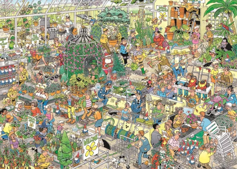Jan Van Haasteren - The Garden Centre