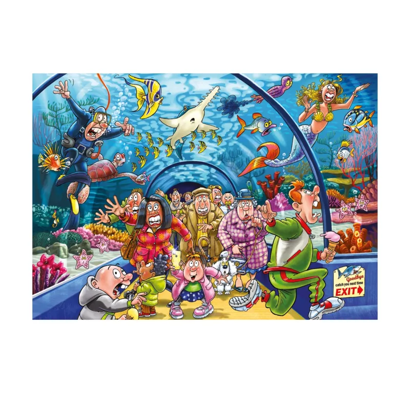 Wasgij Original 43 - Aquarium Antics!