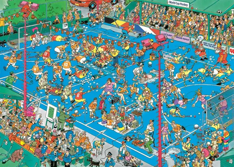 Jan van Haasteren - Hockey Championships