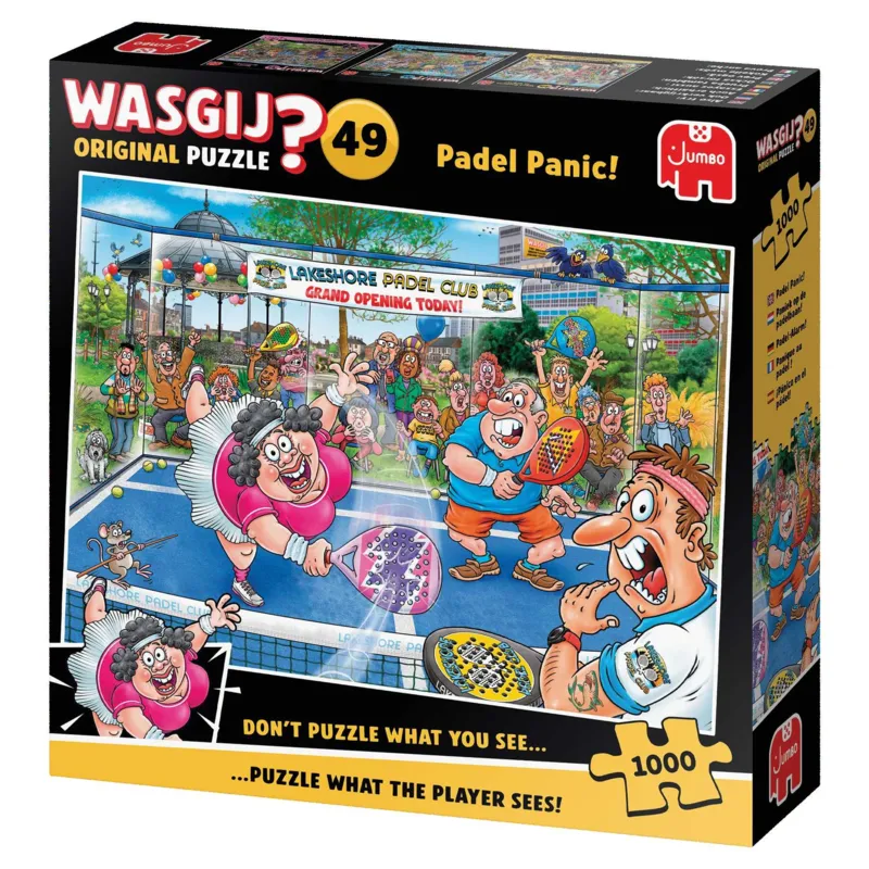 Wasgij Original 49 - Padel Panic!