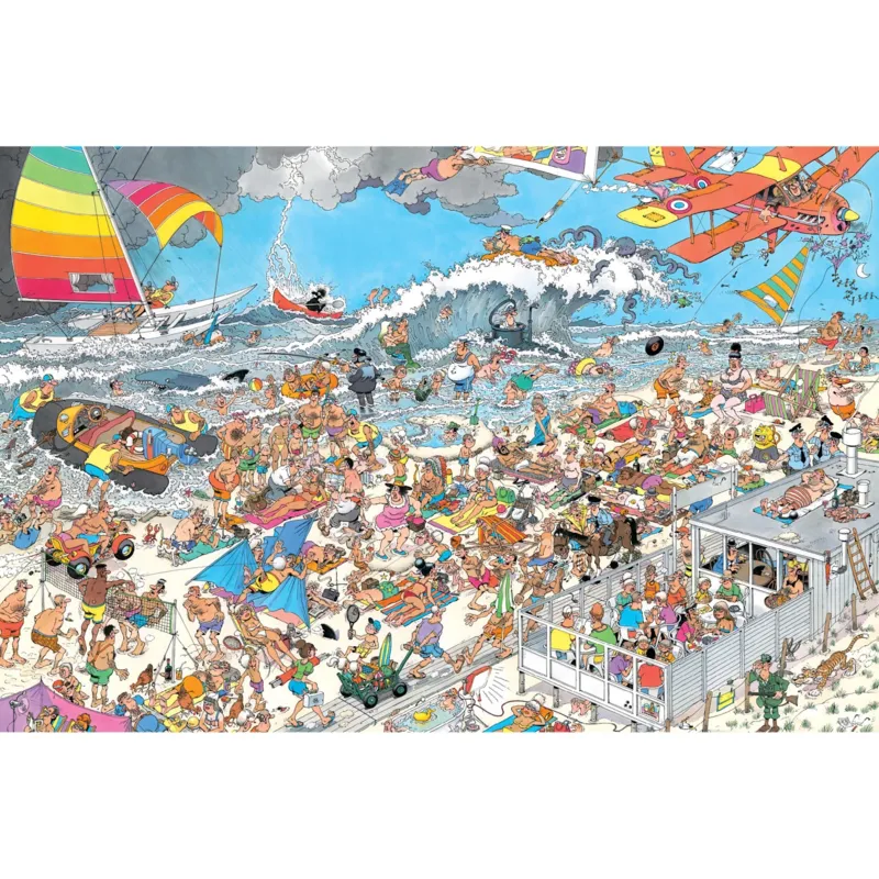 Jan van Haasteren – On the Beach