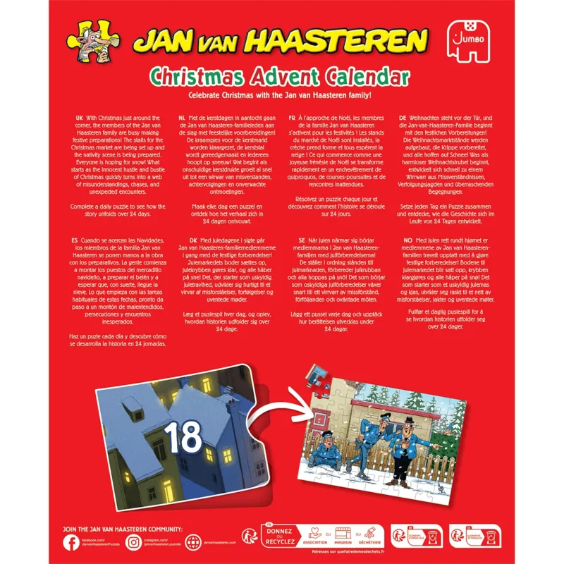 Advent Calendar 2026 - Jan van Haasteren