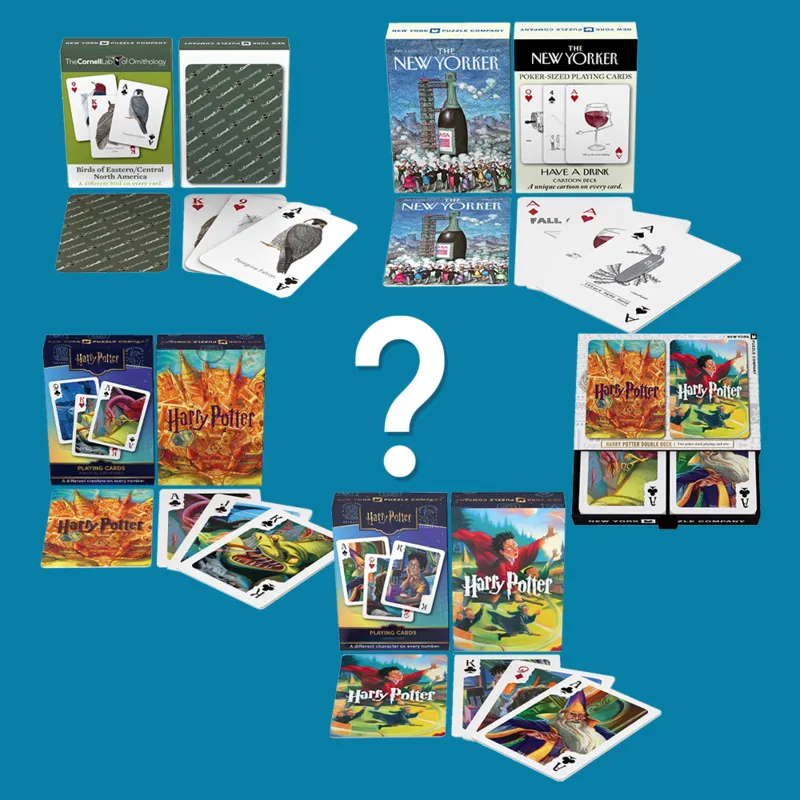 Random Playing Cards - NewYorkPuzzleCompany