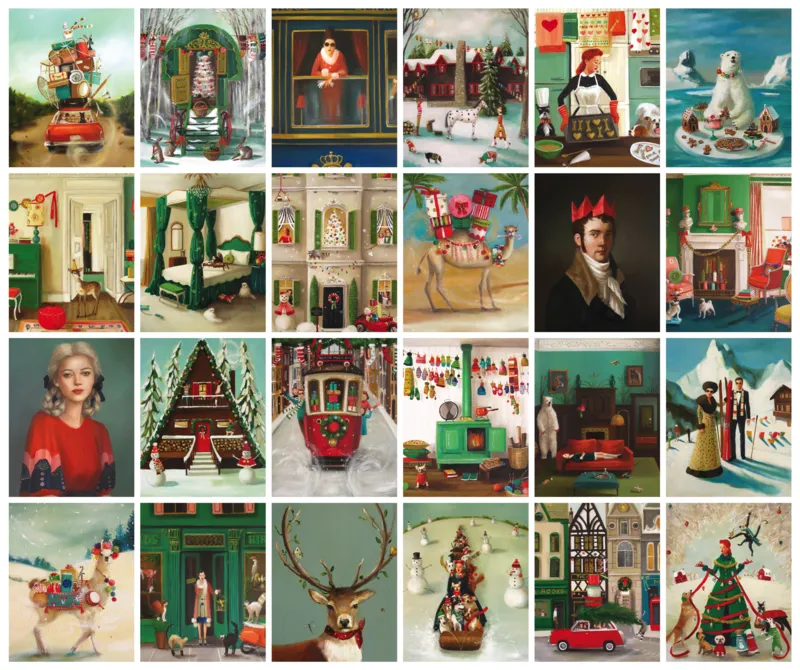 Janet Hill Advent Calendar