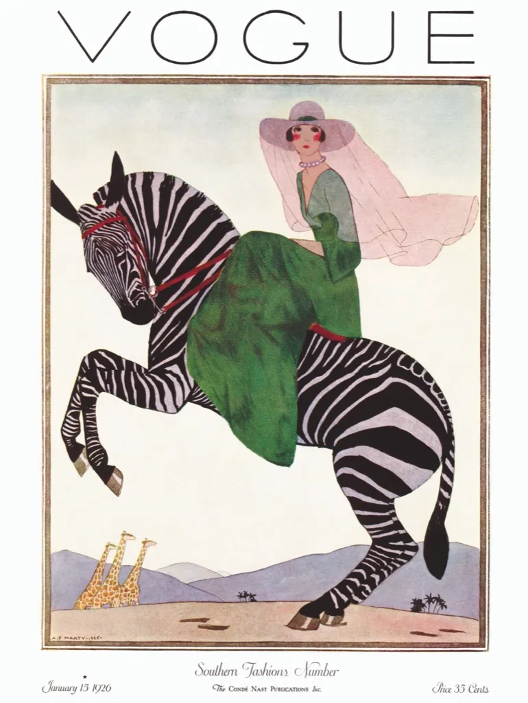 XXL Pieces - Lady on a Zebra