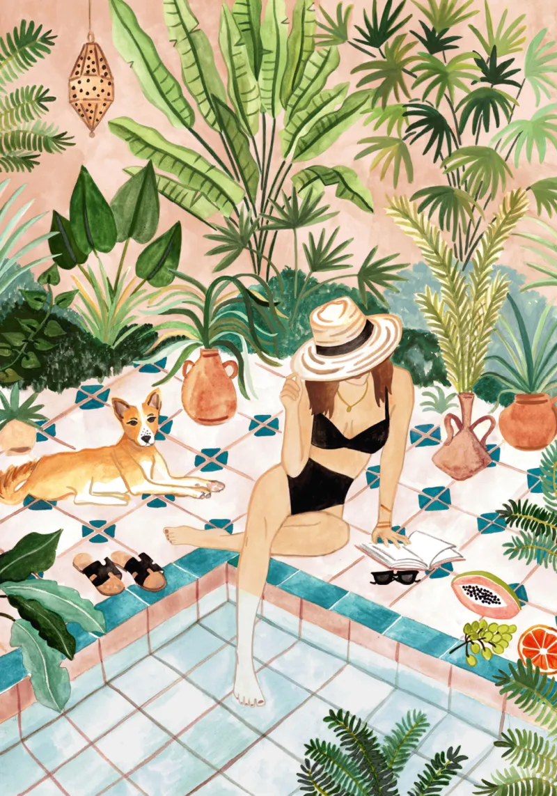 Moroccan Dipping Pool