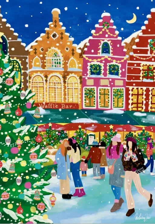 Christmas Market in Bruges