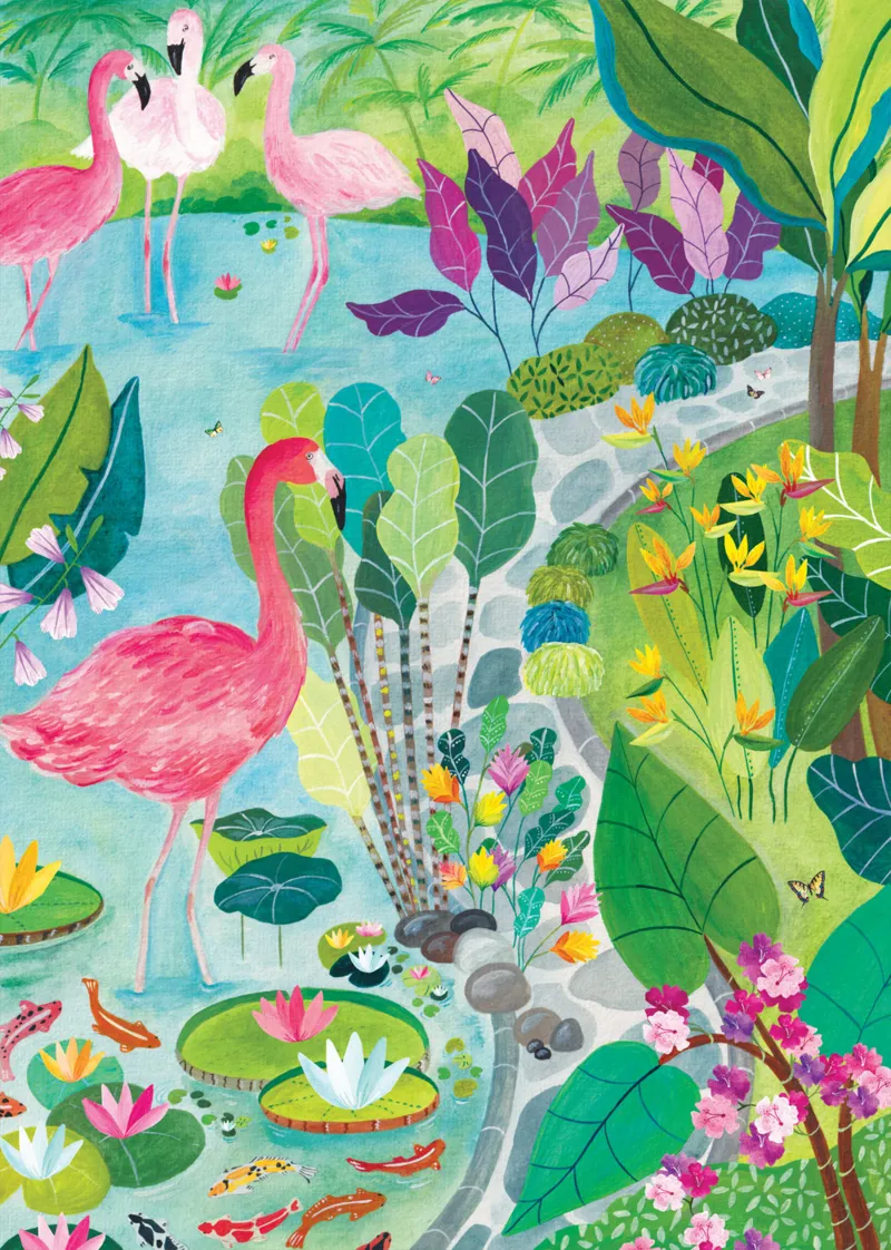 Tropical stroll