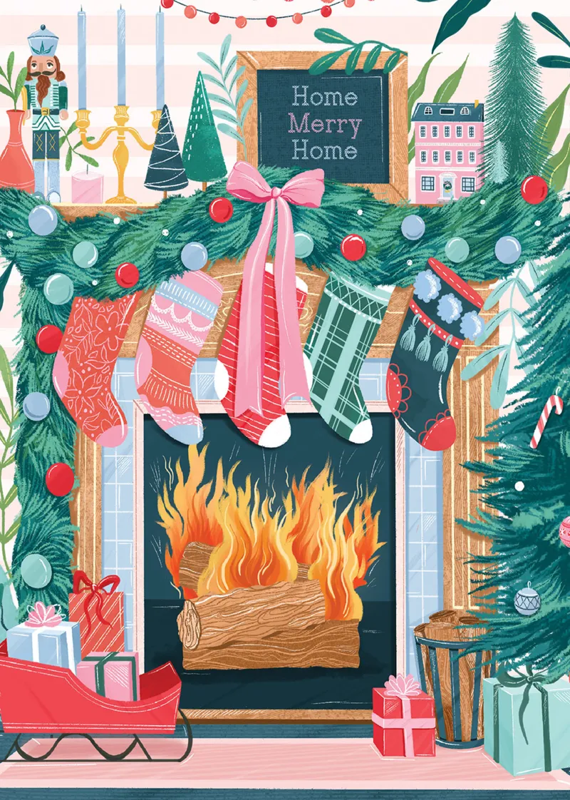 Christmas Fireplace