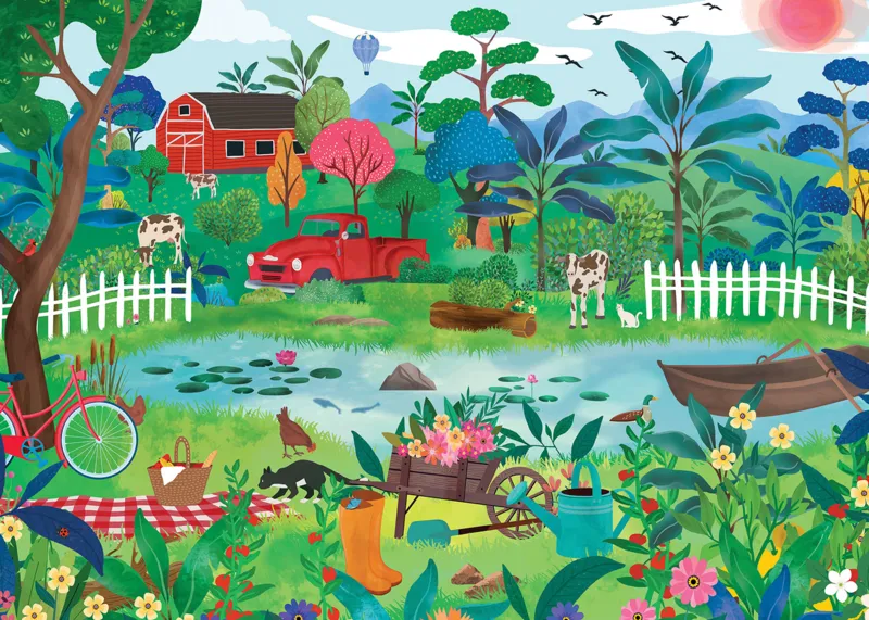 2 Puzzles - Ode au Printemps
