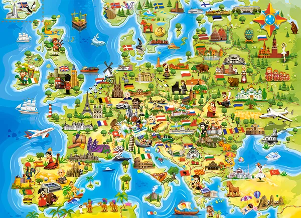 Map of Europe