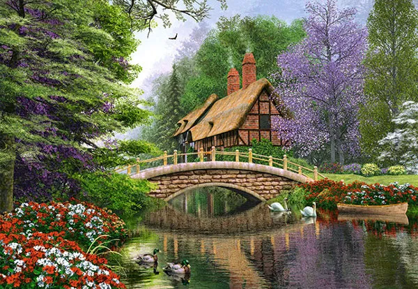 Chalet near the river