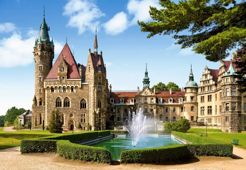 Jigsaw Puzzle - 1500 Pieces - Moszna Castle, Poland