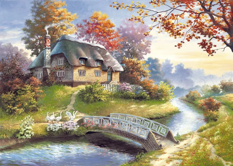 Jigsaw Puzzle - 1500 Pieces - Cottage
