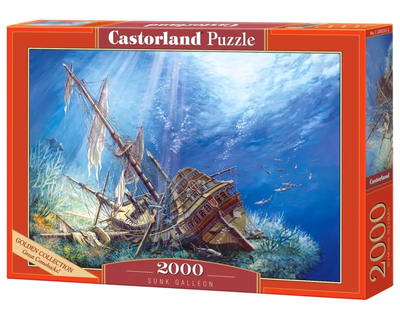 Jigsaw Puzzle - 2000 Pieces - Underwater Shipwreck
