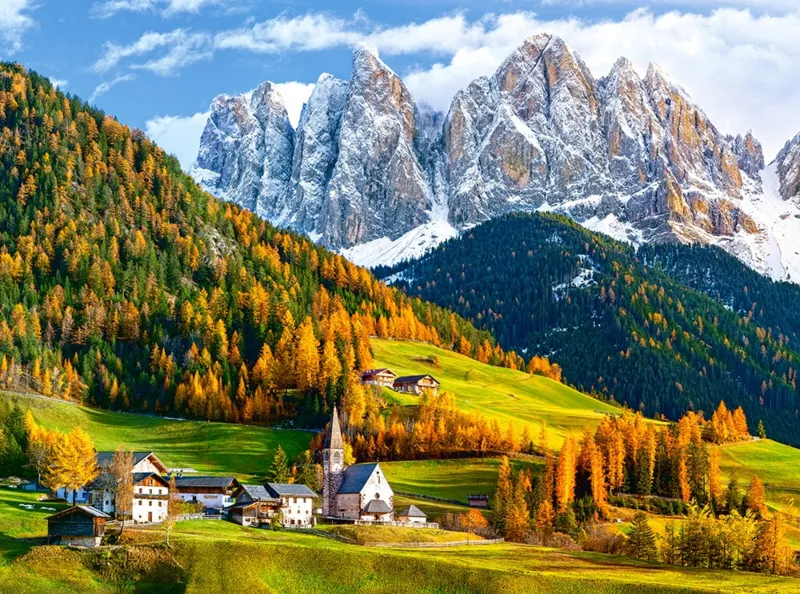 Church of St. Magdalena, Dolomites