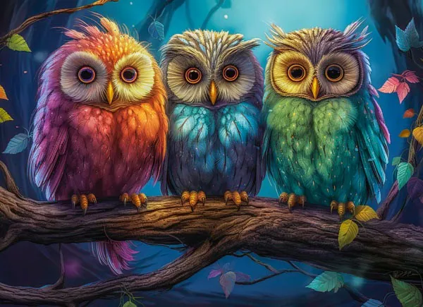 Three Little Owls