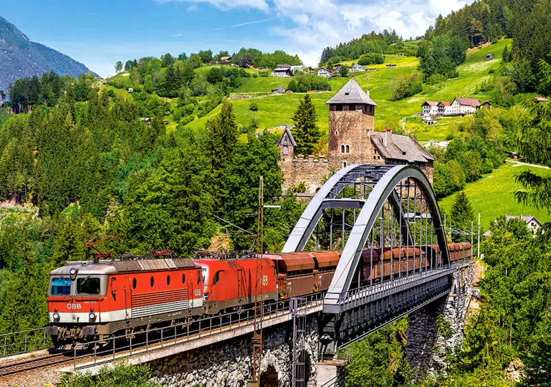 Train on the Bridge