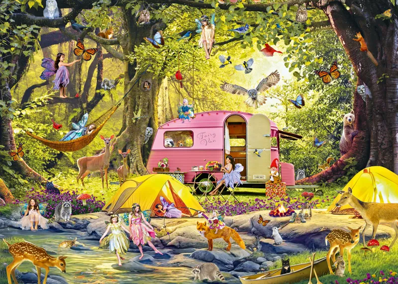 Camping des Fées with Friends of the Forest
