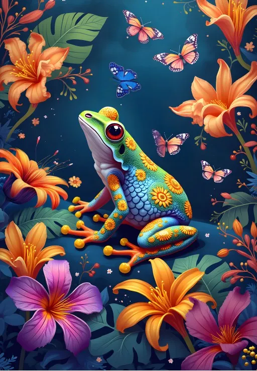 The Frog and the Butterfly Ball