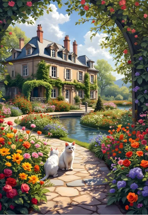 The Cottage's Flowering Arch