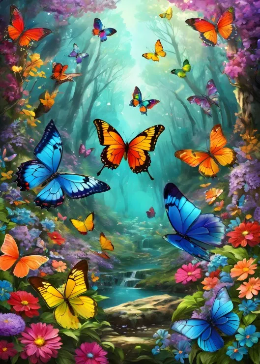 Clouds of Butterflies