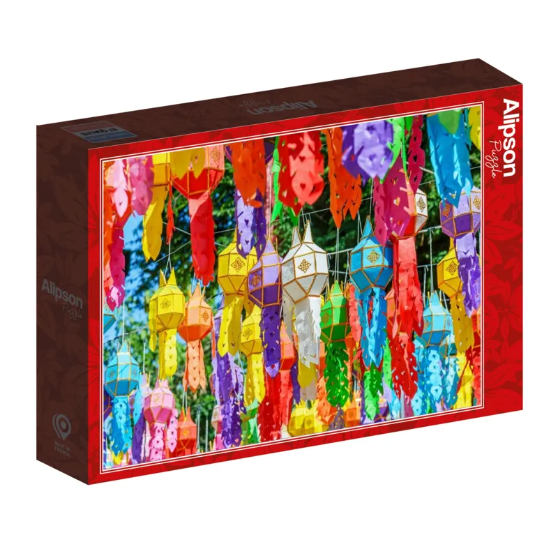 Coloured lanterns