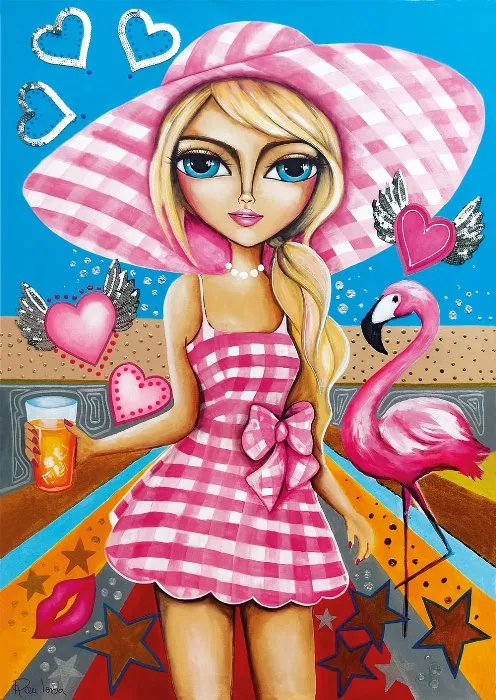 Lady in Pink