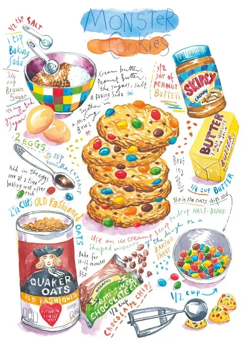 Monster Cookies