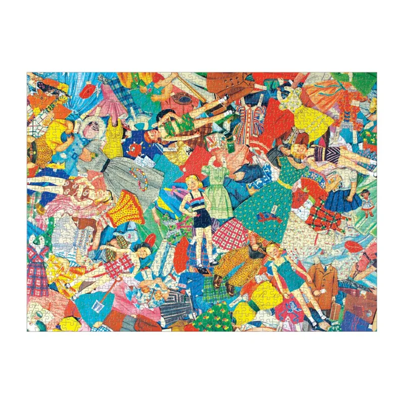 Vintage Paper Dolls - 1000 Piece Puzzle in Square Box