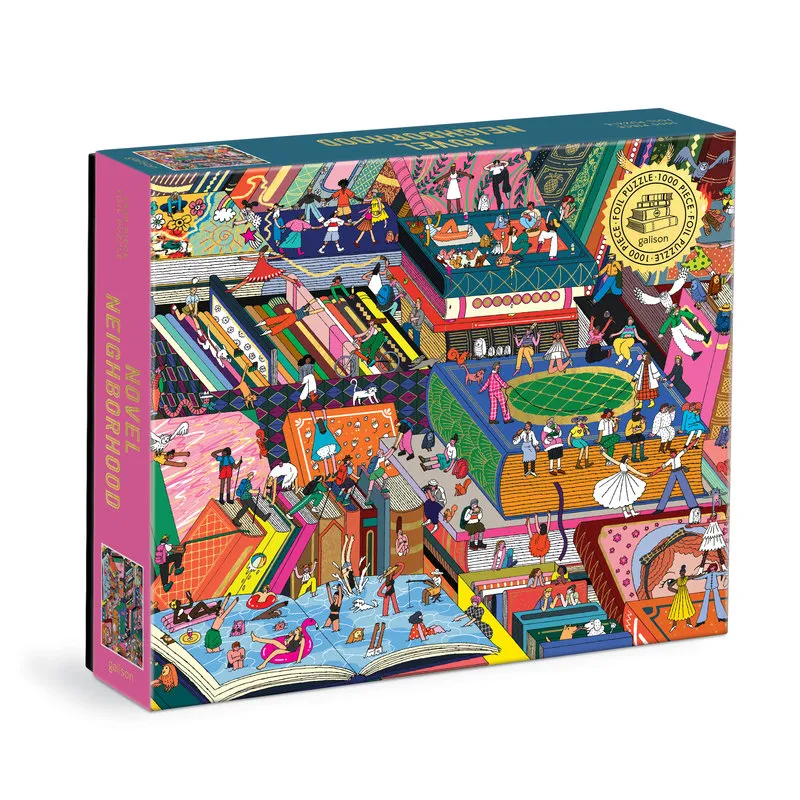 Novel Neighborhood - 1000 Piece Foil Puzzle