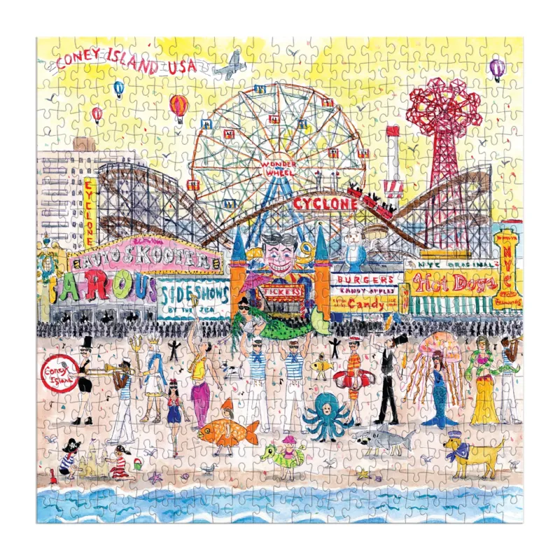 Summer at the Amusement Park - 500 Piece Puzzle