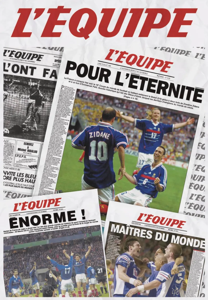 The Exploits of the France Teams - Football, HandBall, Rugby