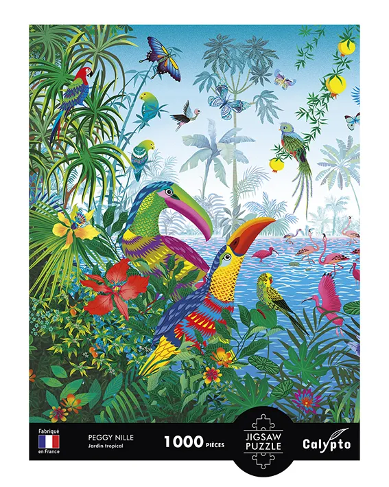 Illustration - Tropical Garden - Peggy Nille