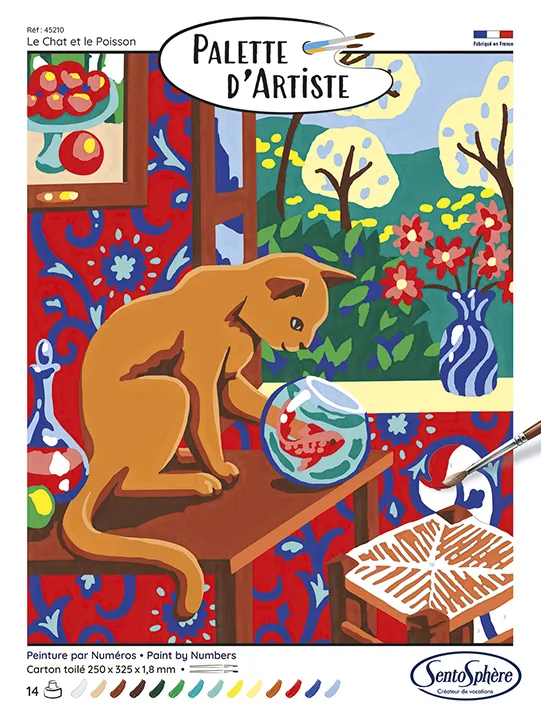 Palette D'Artiste - The Cat And The Fish