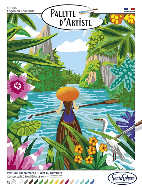 Palette D'Artiste - Lagoon In Thailand