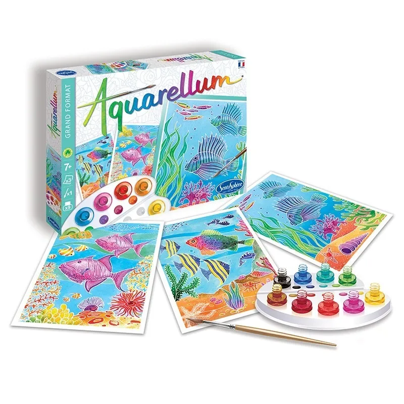 Aquarellum - Coral Background