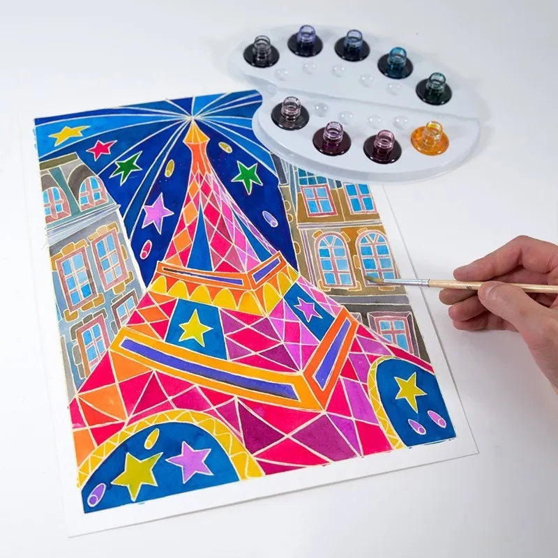 Aquarellum - Paris By Night