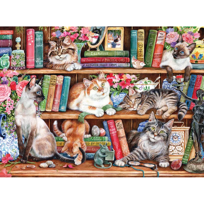 Puss Back in Books